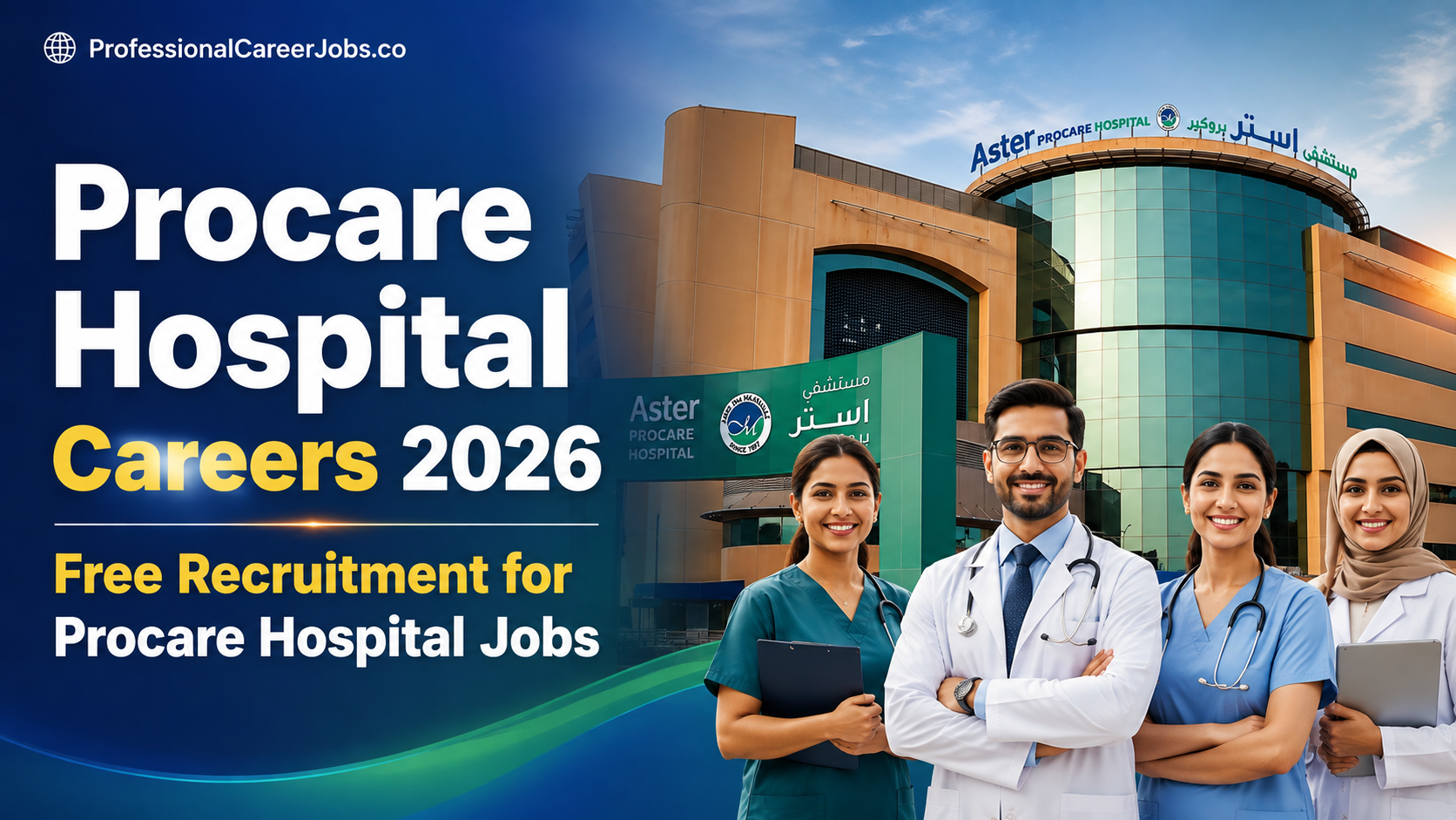 Procare Hospital Careers 2026 – Free Recruitment for Procare Hospital Jobs